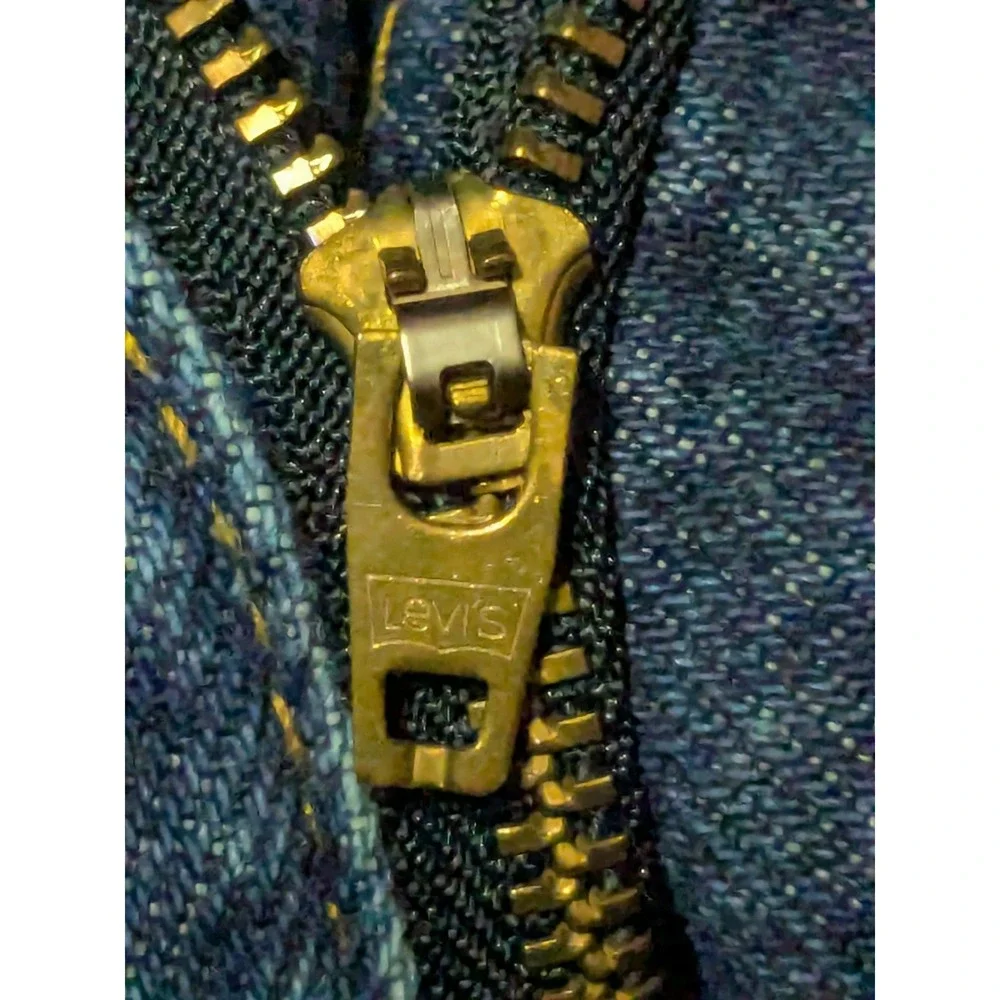 VTG 80/90s Levis 506 Orange Tab Jeans Made in USA Medium Wash Blue Actual 32x30